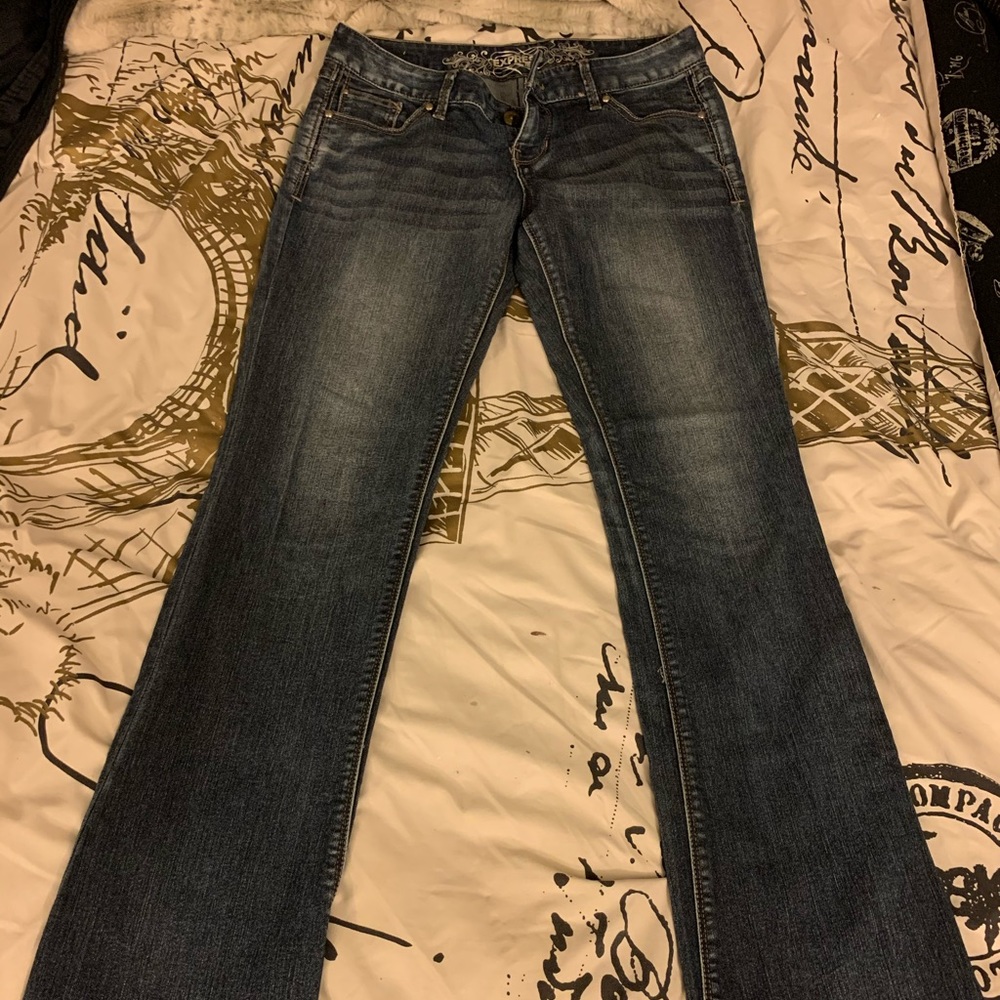 Express dark blue jeans size 2 Regular